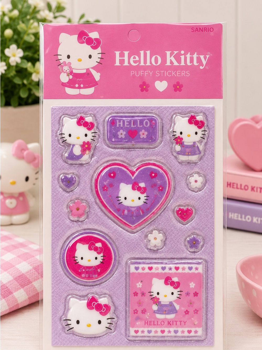 Hello Kitty Sanrio Puffy Stickers Collection